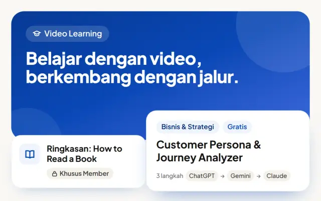 Tampilan Belajar mandiri di MBG di app.maubisa.id/mbg